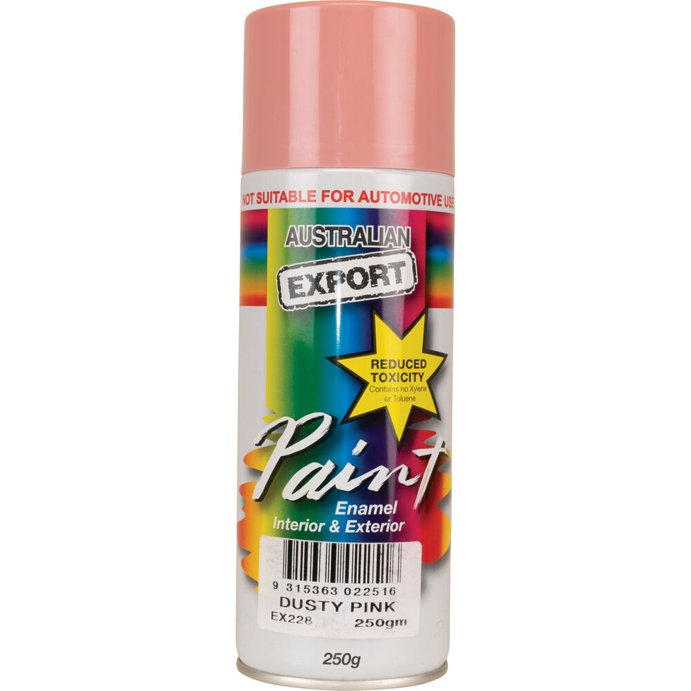 Export Aerosol Paint Enamel, Dusty Pink, 250g Supercheap Auto