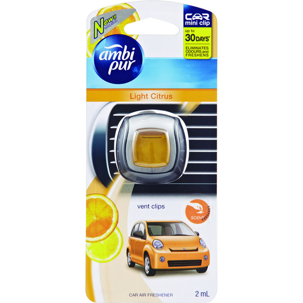 Ambi Pur Air Freshener Mini - Light Citrus, 2mL | Supercheap Auto