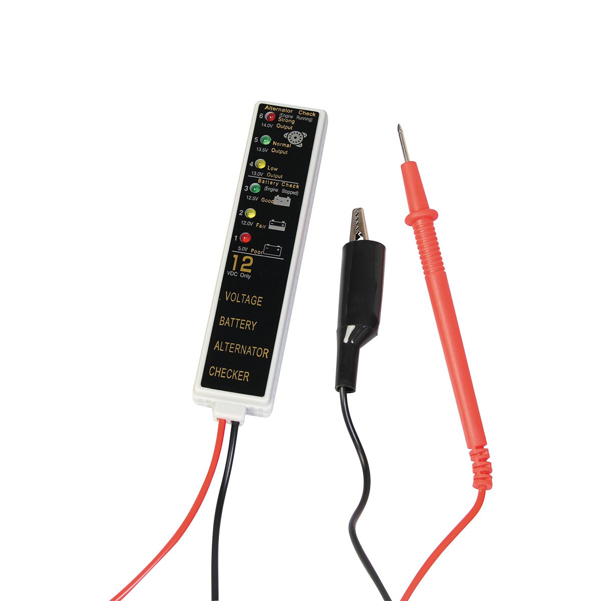 Toledo Battery & Alternator Voltage Tester, , scaau_hi-res