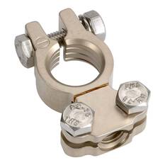Projecta Battery Terminal Satin Forged Brass Saddle Negative BT811-N1, , scaau_hi-res