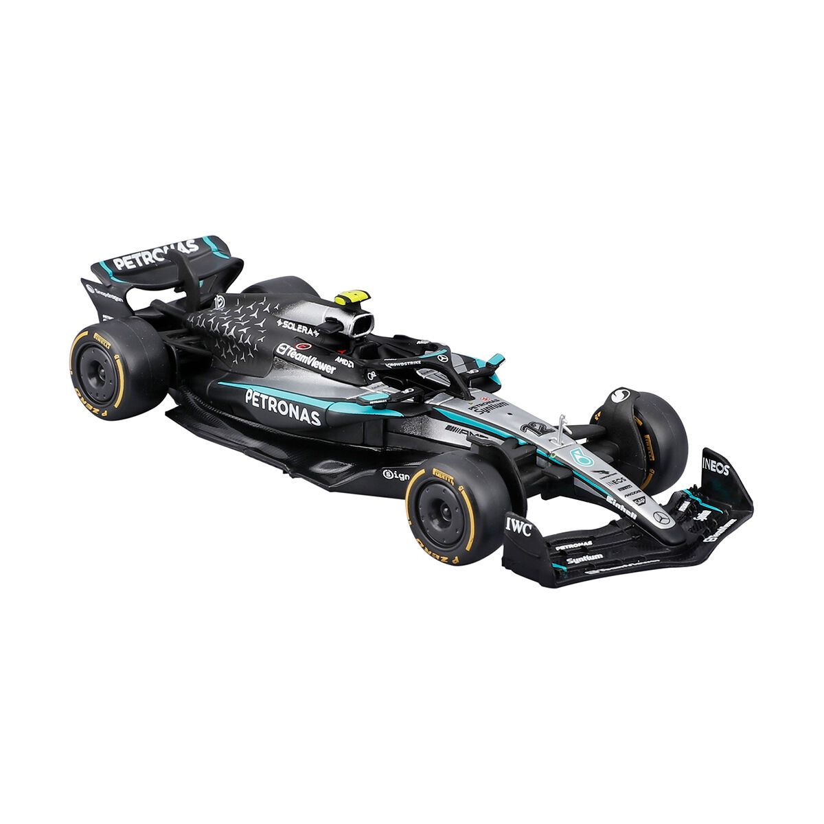 1:43 Die Cast 2025 Mercedes #12 Antonelli, , scaau_hi-res