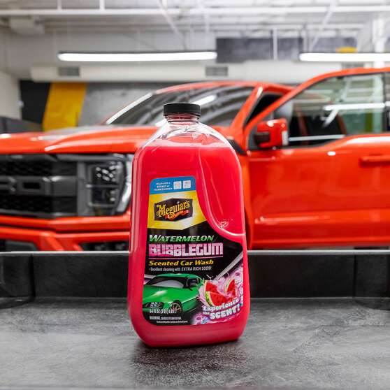 Meguiar’s Watermelon Bubblegum Scented Car Wash 1.89L, , scaau_hi-res