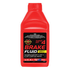 Penrite Brake Fluid Super DOT4 500mL, , scaau_hi-res