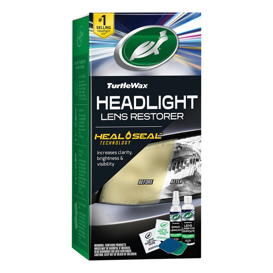 Turtle Wax Headlight Restorer Kit, , scaau_hi-res