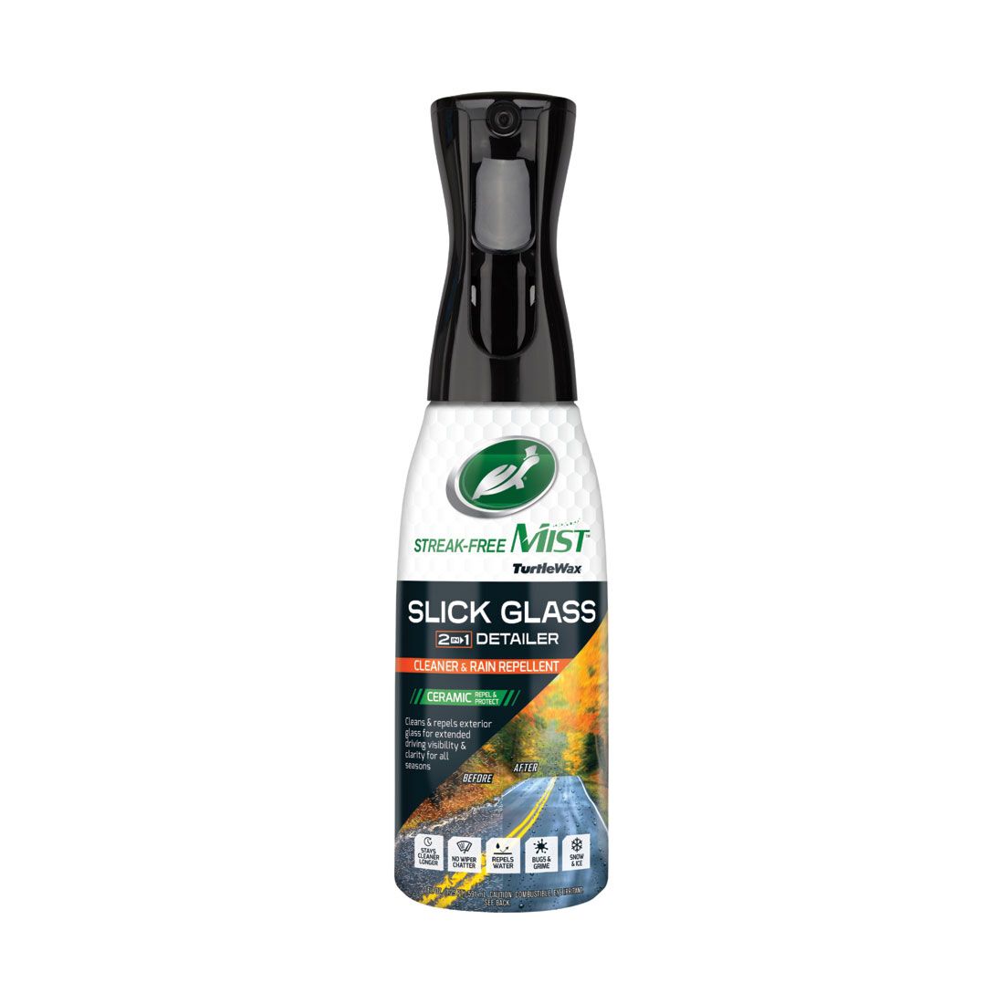 Turtle Wax Glass Detailer Mist 591mL, , scaau_hi-res