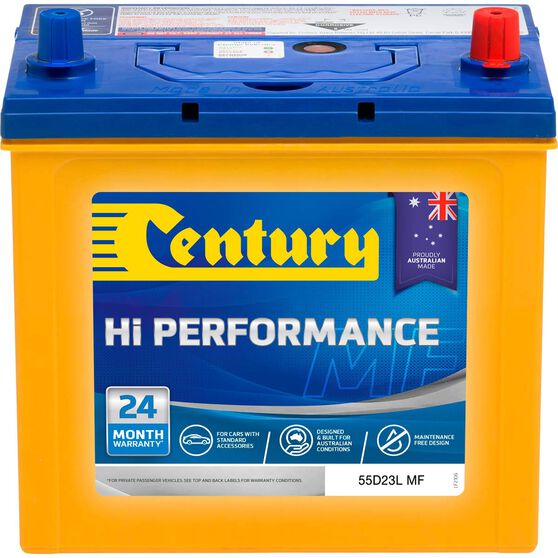 Century Hi Performance Car Battery 55d23l Mf Supercheap Auto