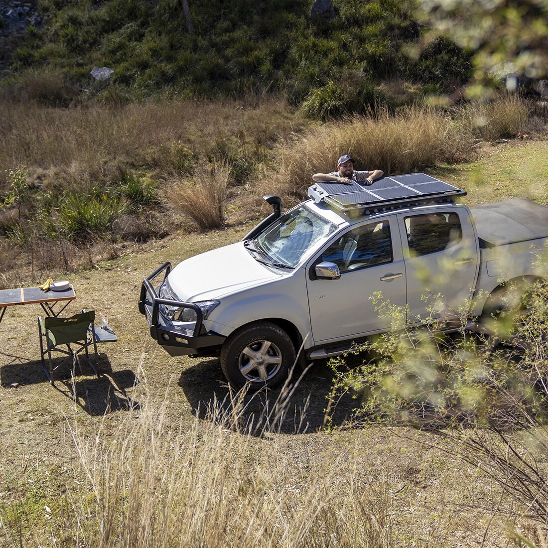 Hardkorr 200W Portable Solar Blanket with 15A Smart Solar Regulator, , scaau_hi-res