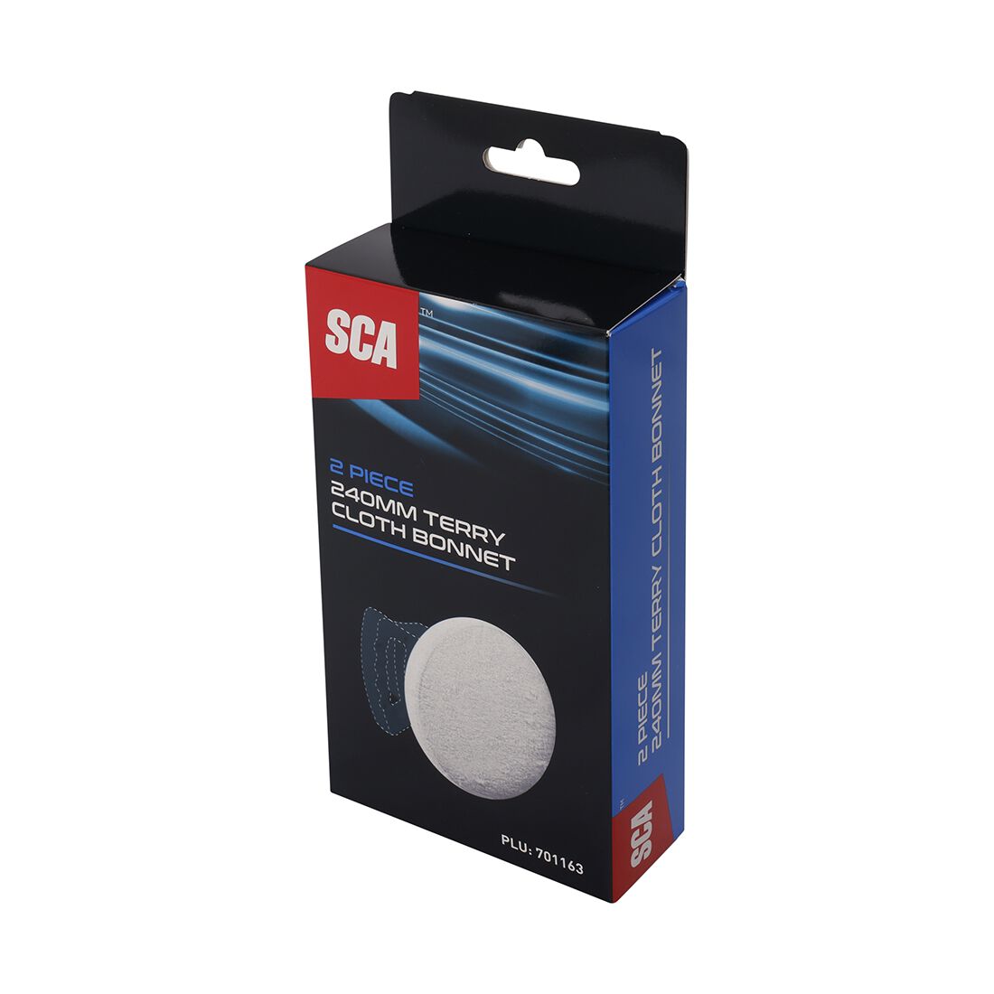 SCA 2 Piece Terry Towel Applicator Bonnet 240mm, , scaau_hi-res