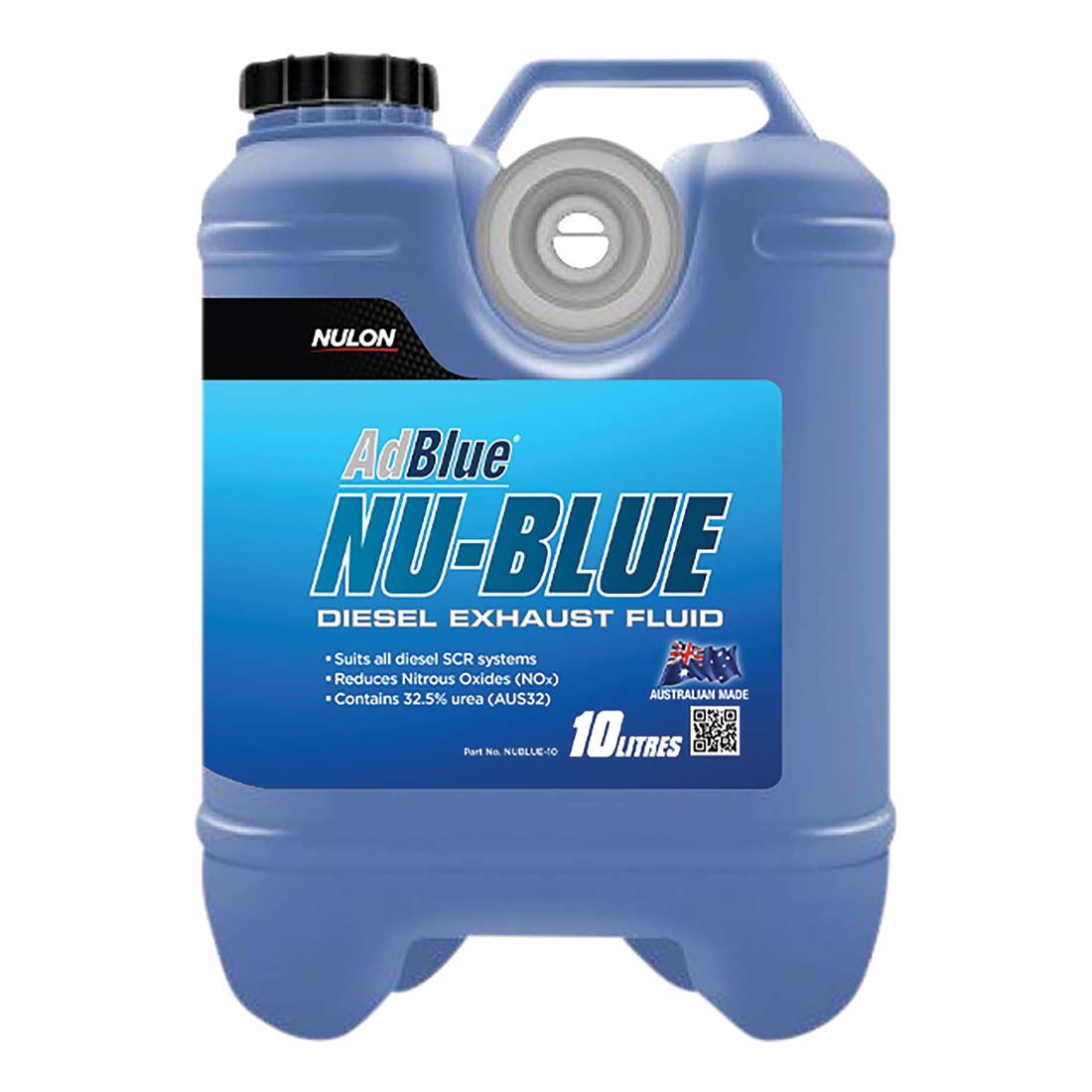 Nulon NU-BLUE Diesel Exhaust Fluid - 10 Litre, , scaau_hi-res