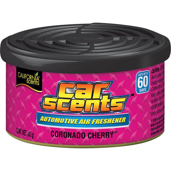 California Scents Car Scents Air Freshener Can Coronado Cherry 42g, , scaau_hi-res