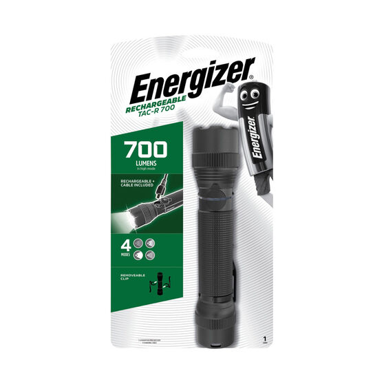 Energizer Rechargeable Torch TAC-R-700 Lumens, , scaau_hi-res