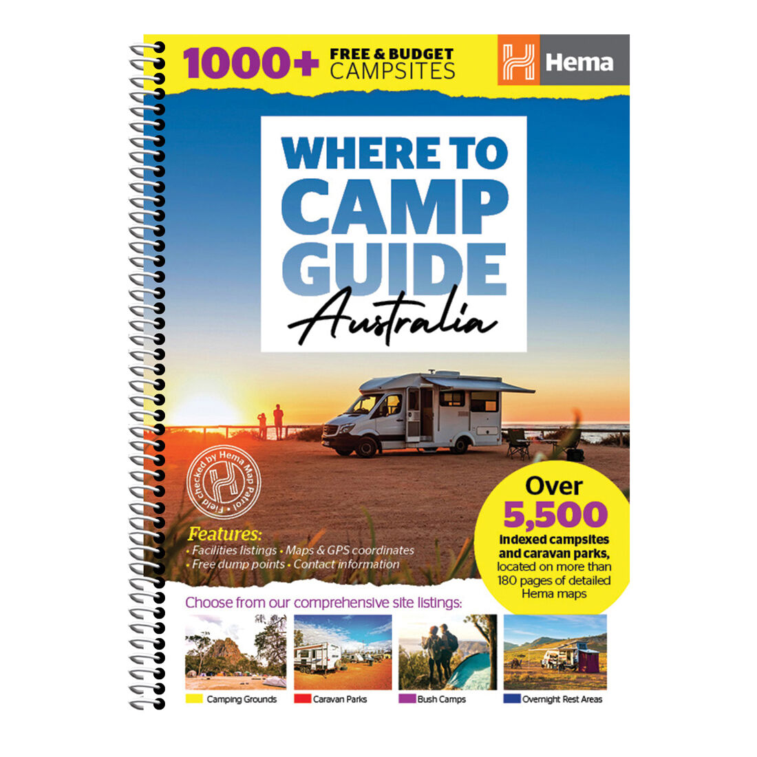 Hema Map Where to Camp Guide, , scaau_hi-res