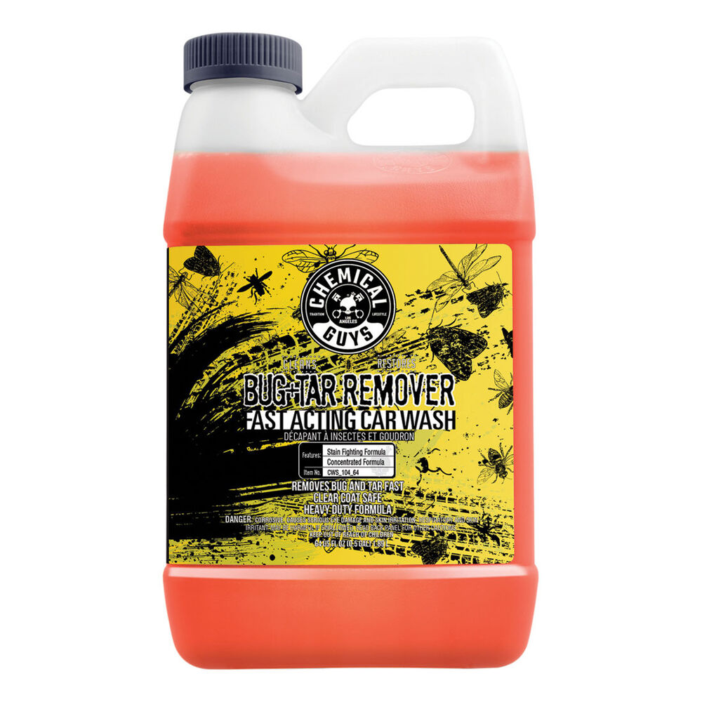 Chemical Guys Bug and Tar Remover Heavy Duty Car Wash Shampoo