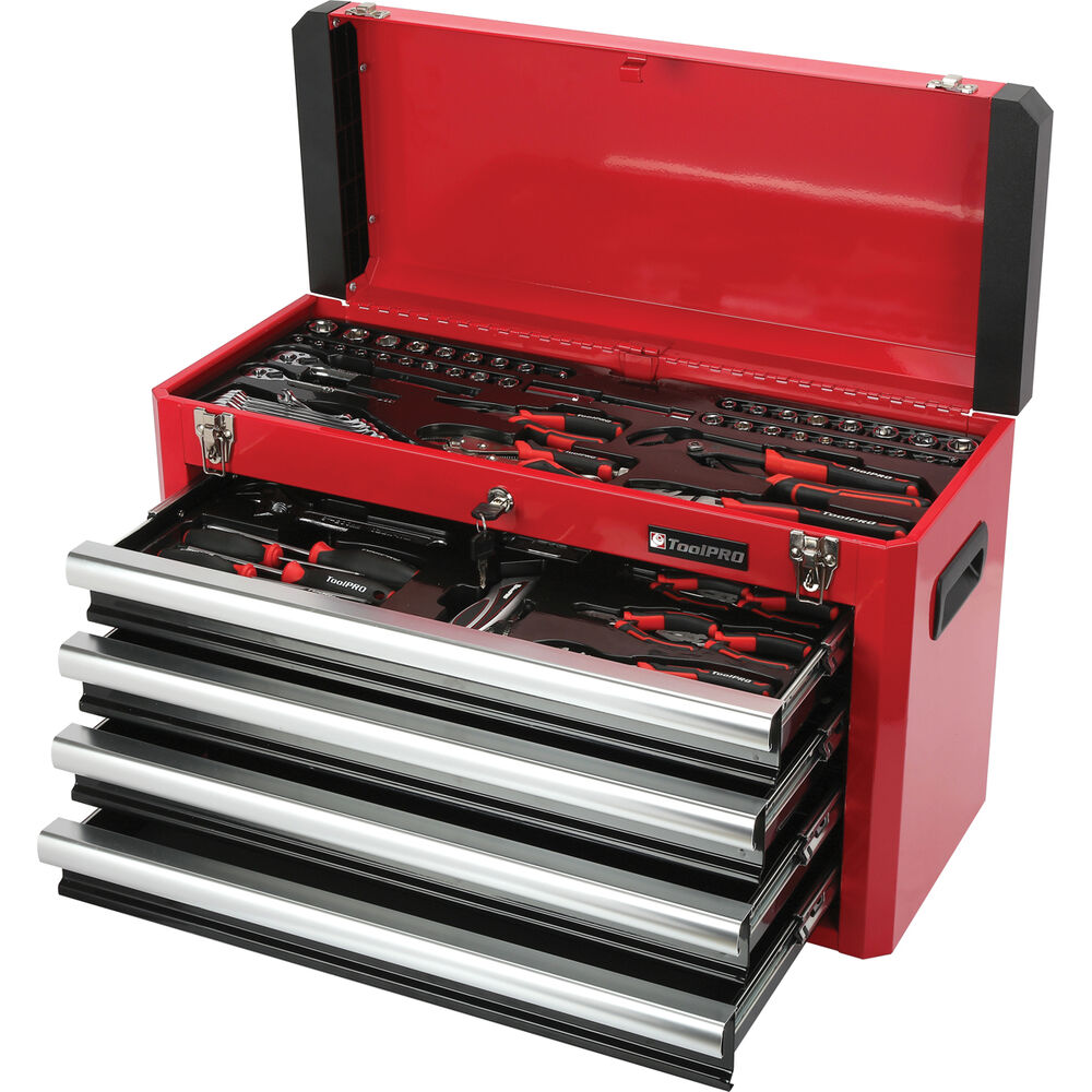Toolpro Tool Kit 4 Drawer Chest 79 Piece Supercheap Auto