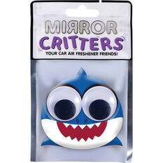 Mirror Critter Air Freshener - Baby Shark Ocean Breeze, , scaau_hi-res
