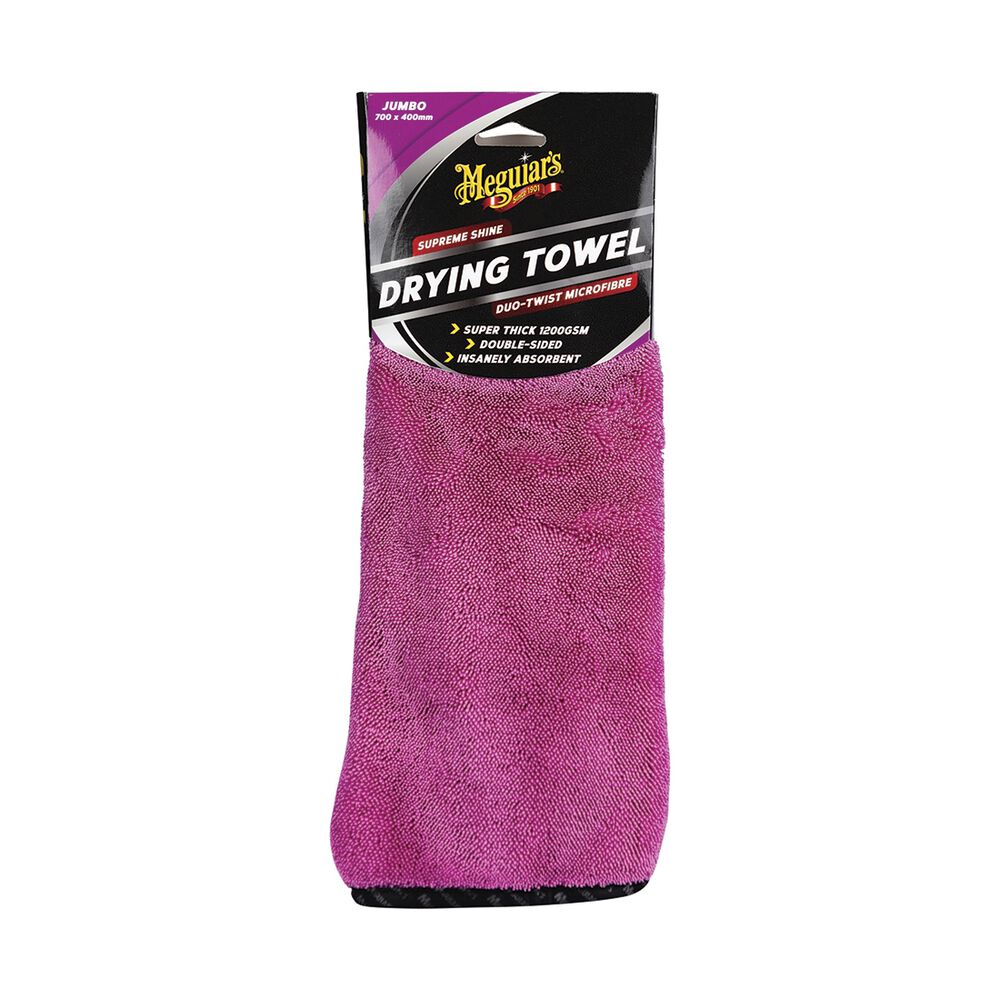 Meguiar's Supreme Shine Drying Towel 700 x 400mm Supercheap Auto