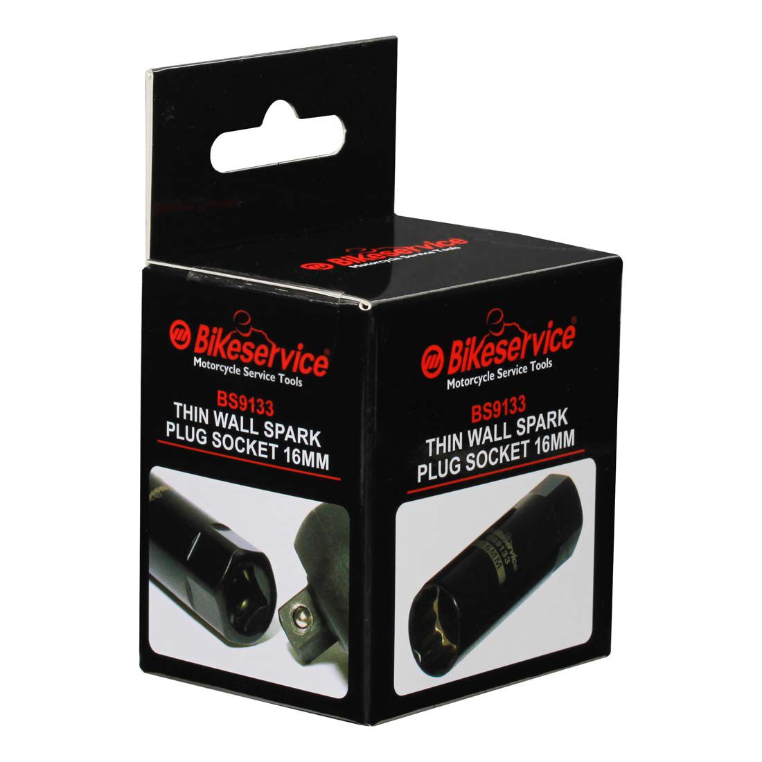 BikeService Extra Thin Wall Spark Plug Socket 16mm