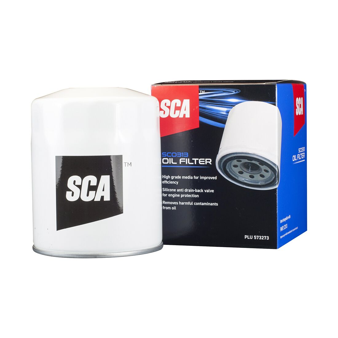 SCA Oil Filter SCO313 (Interchangeable with Z313), , scaau_hi-res
