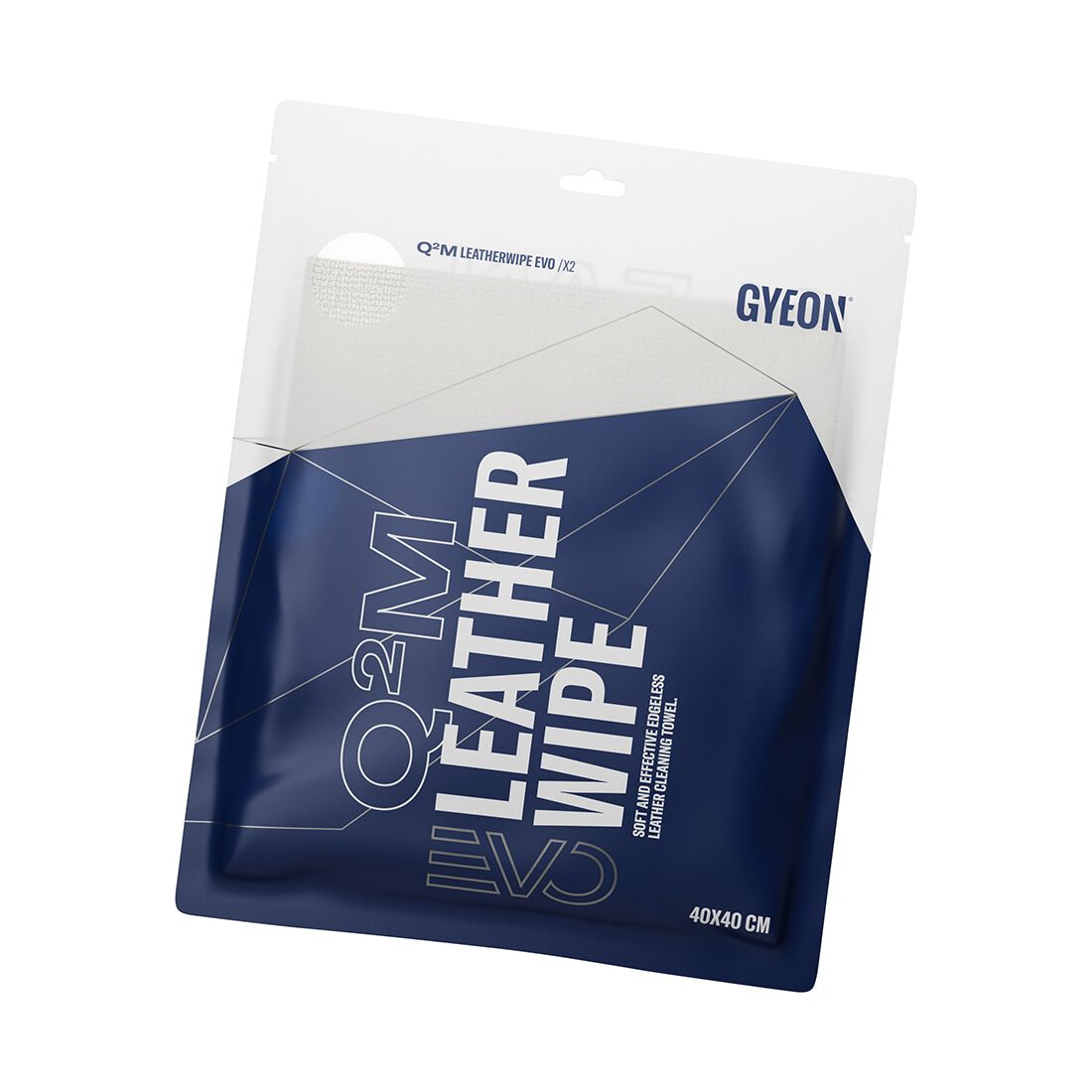 Gyeon Leather Wipe EVO Microfibre Cloth - 2pk, , scaau_hi-res