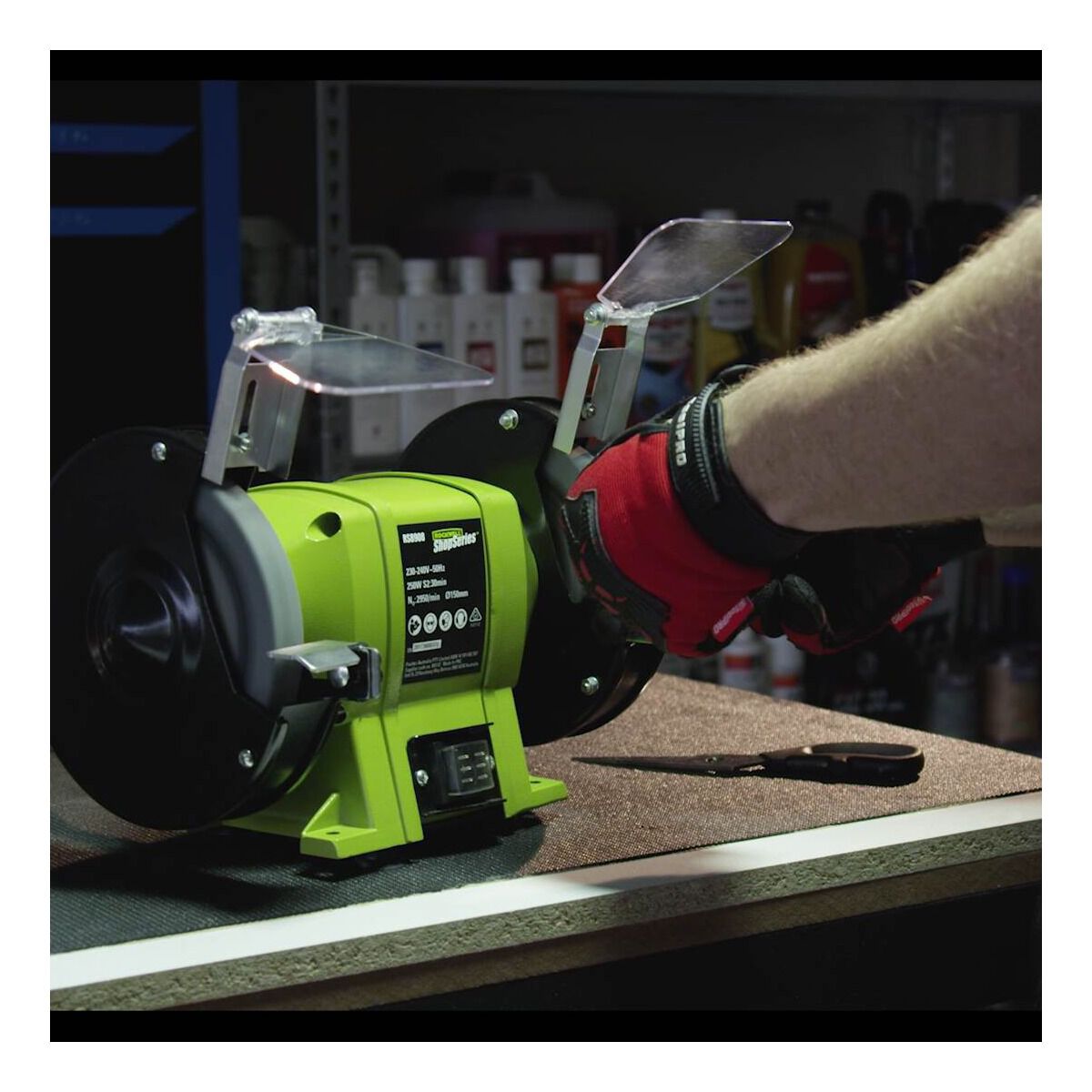 Rockwell ShopSeries Bench Grinder 150mm 