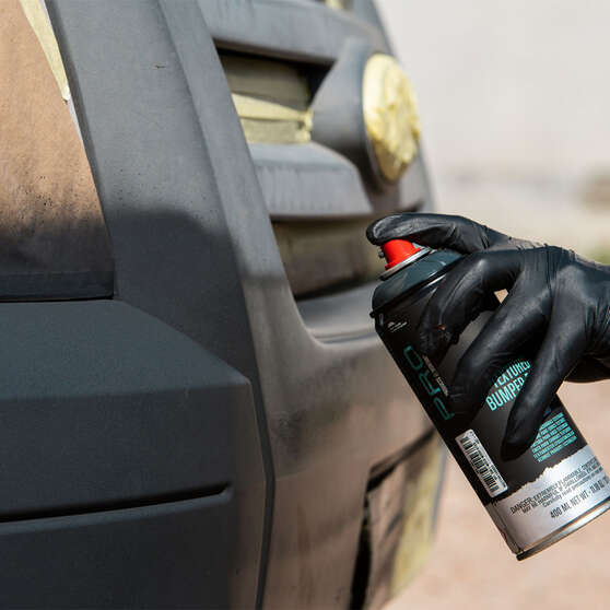 MTN Pro Trim & Bumper Spray Paint Black 400mL, , scaau_hi-res