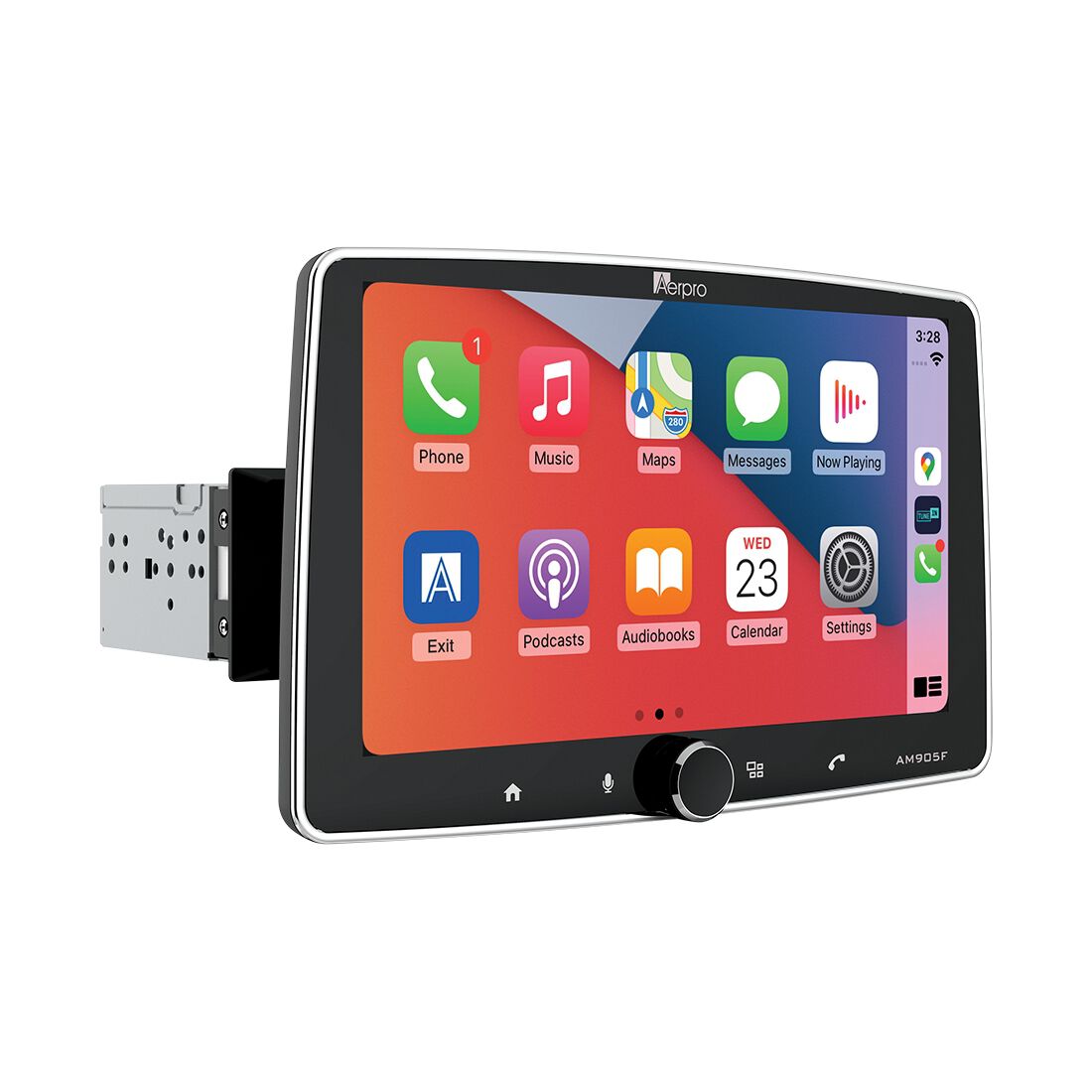 Aerpro 9&quot; Floating Screen Apple CarPlay &amp; Android Auto Head Unit, , scaau_hi-res