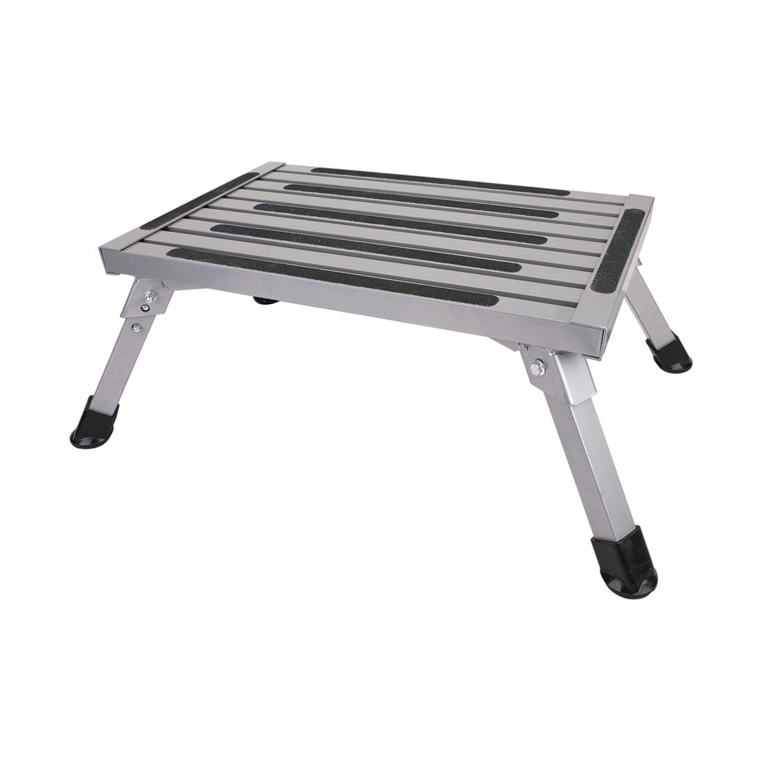 Ridge Ryder Caravan Step Folding Aluminium Large, , scaau_hi-res