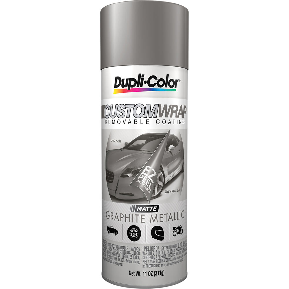 DupliColor Aerosol Paint Custom Wrap Graphite Metallic 311g