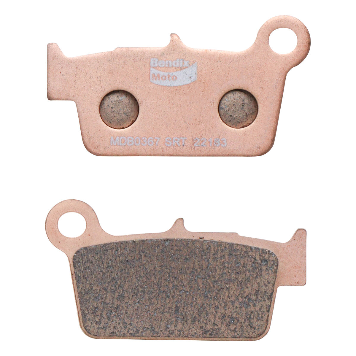 Bendix Street Road Track Motorcycle Disc Brake Pads - MDB0367-SRT, , scaau_hi-res