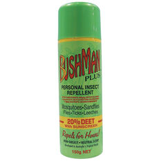 Bushman Aero Insect Repellent with Sunscreen 150g 150g, , scaau_hi-res