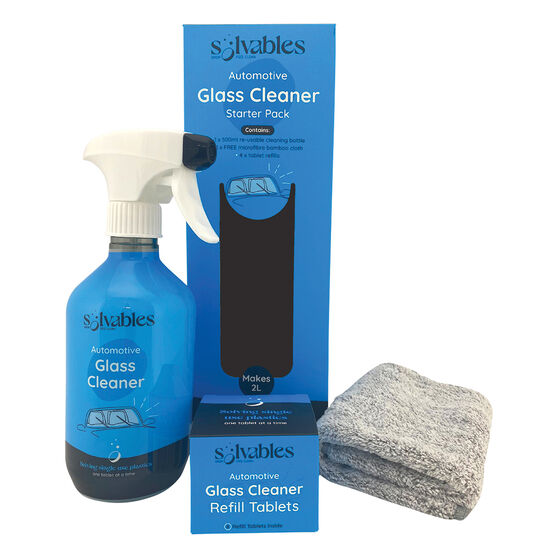 Solvables Glass Cleaner Starter Pack Supercheap Auto