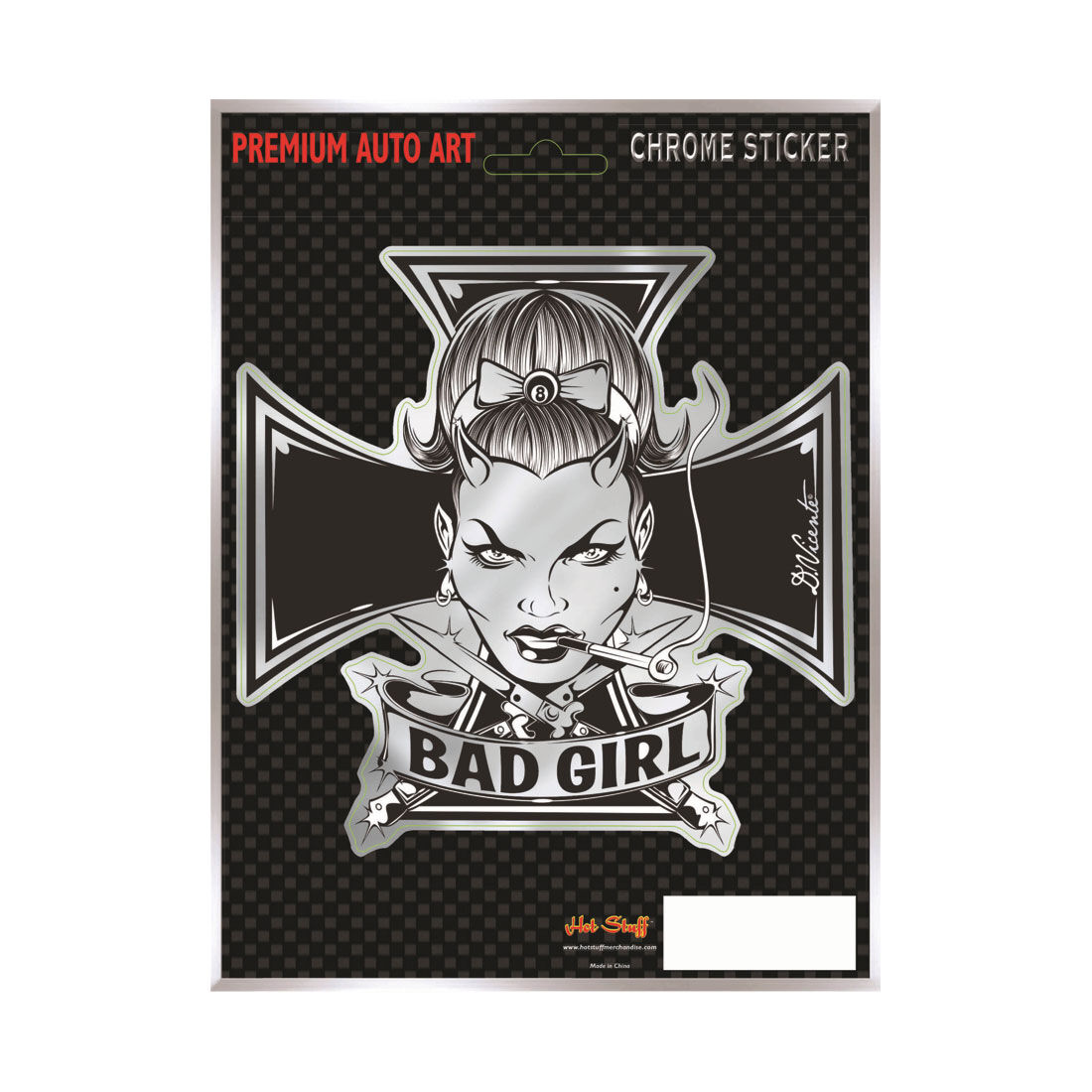 Stickers Bad Girl, Vinyl, , scaau_hi-res