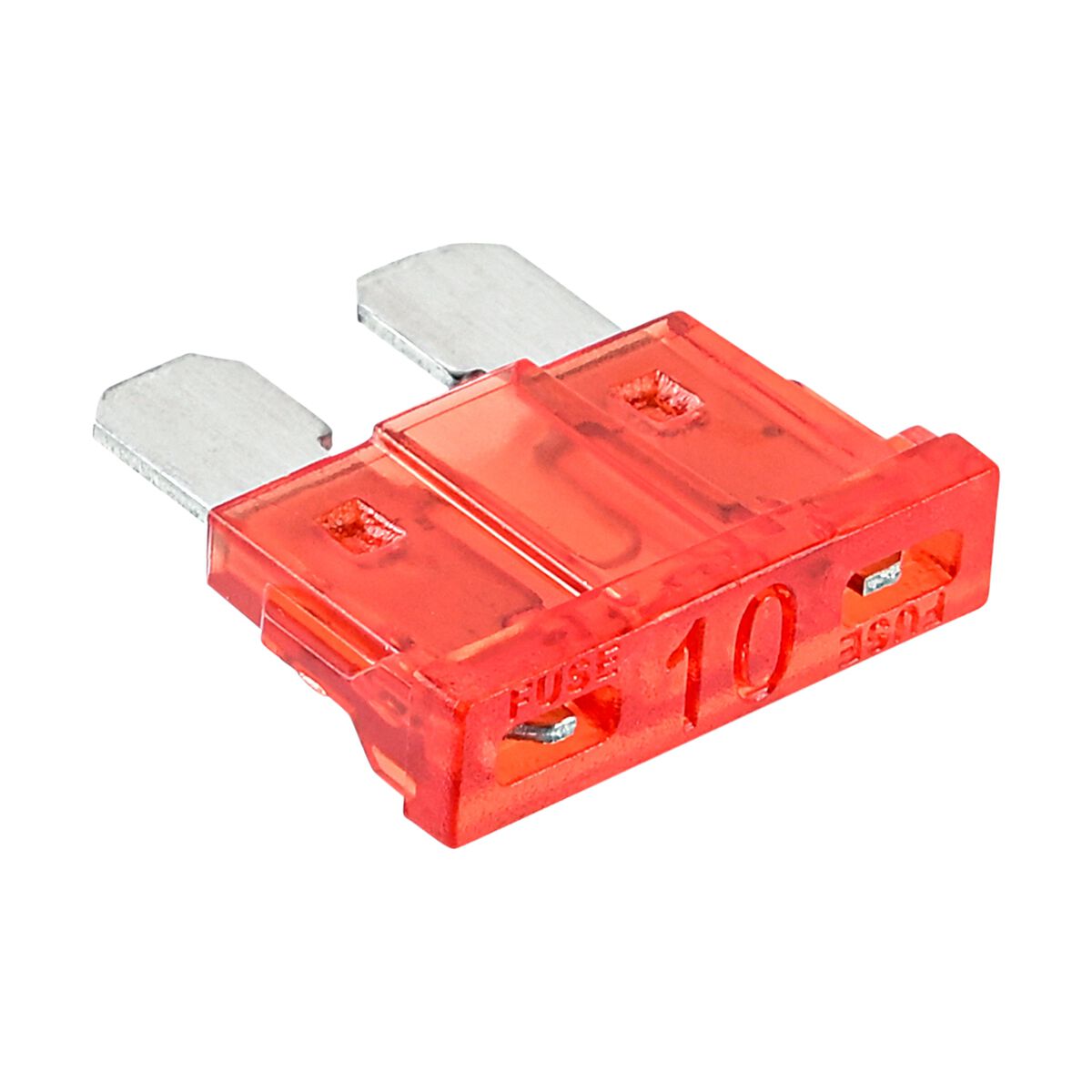 SCA Automotive Fuses - Standard Blade, 10 Amp, 6 Piece, , scaau_hi-res