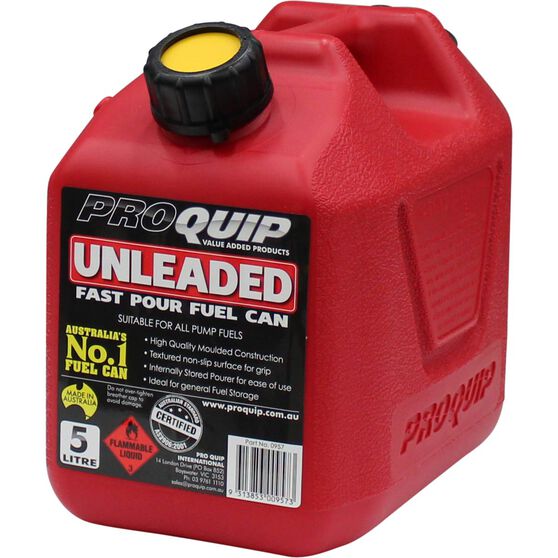 Pro Quip Petrol Jerry Can 5 Litre, , scaau_hi-res