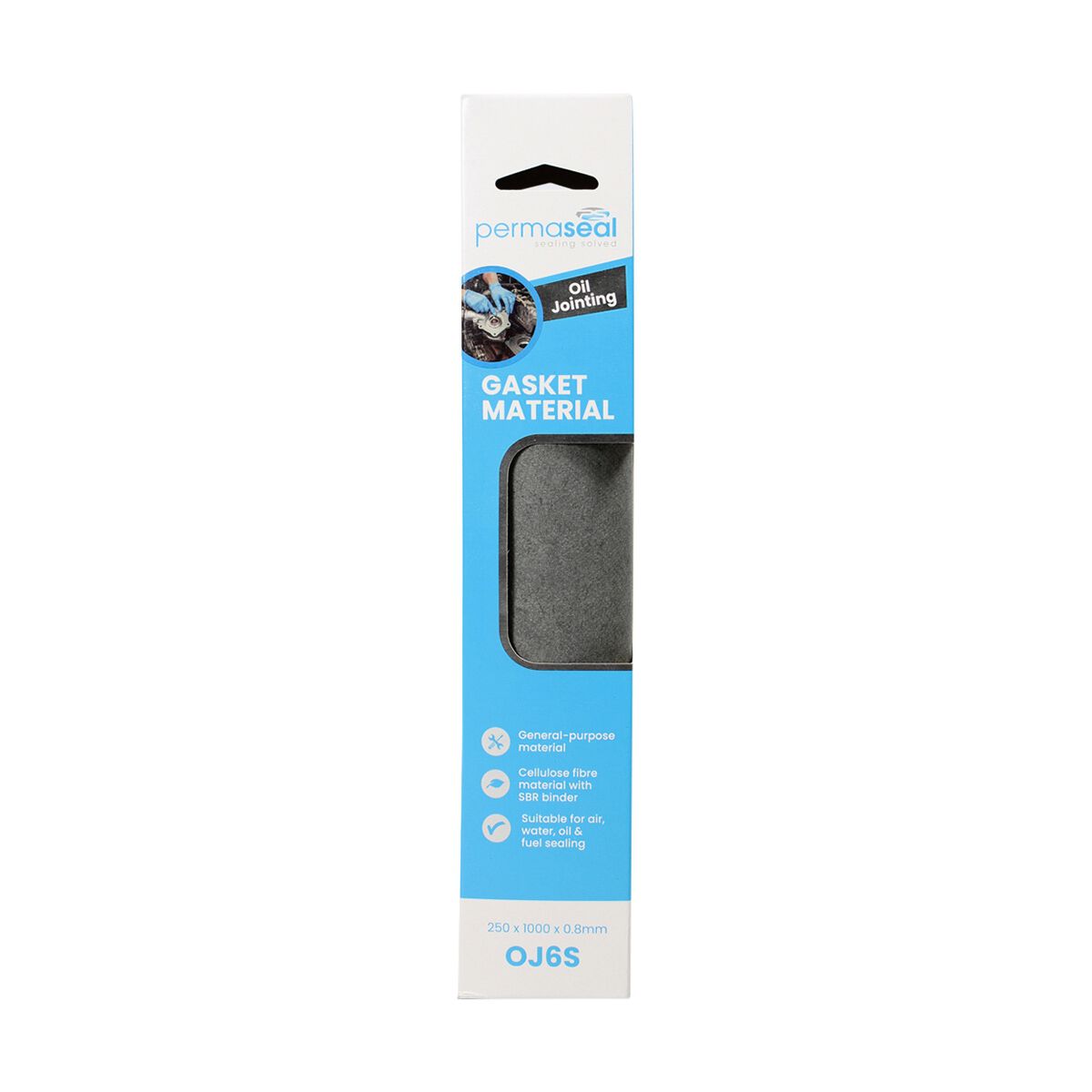 Permaseal Gasket Paper Oil Jointing 0.8mm OJ6S, , scaau_hi-res