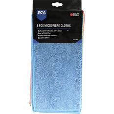 SCA Microfibre Cloth 8 Pack, , scaau_hi-res