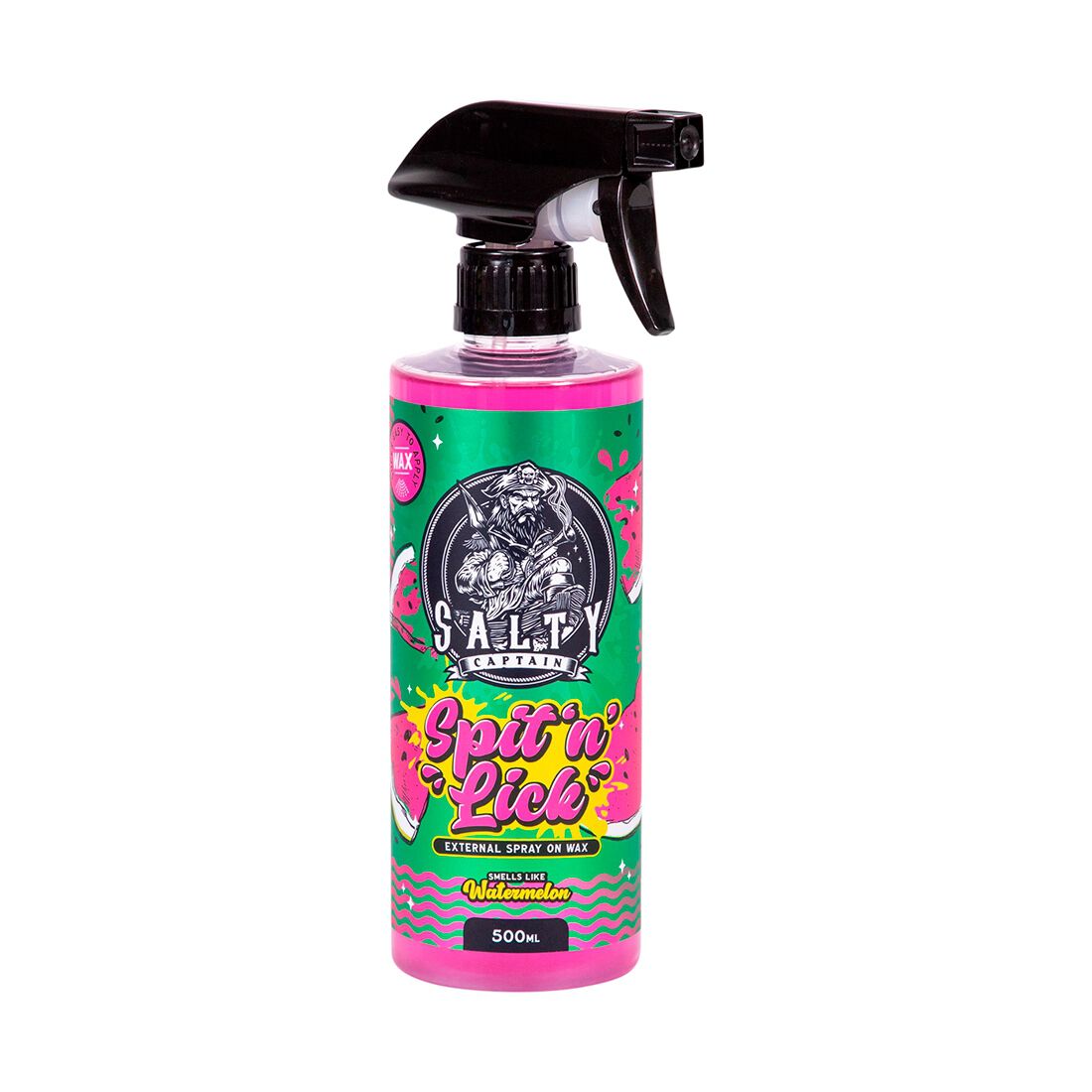 Salty Captain Spit 'n' Lick Spray Wax 500mL, , scaau_hi-res