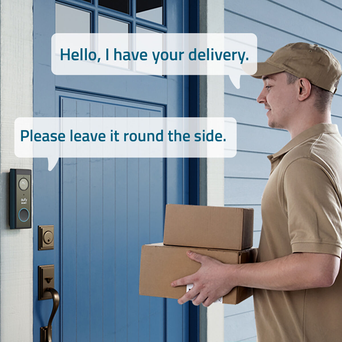 Eufy Video Door Bell Wireless with Homebase 2 - E8210CW1, , scaau_hi-res