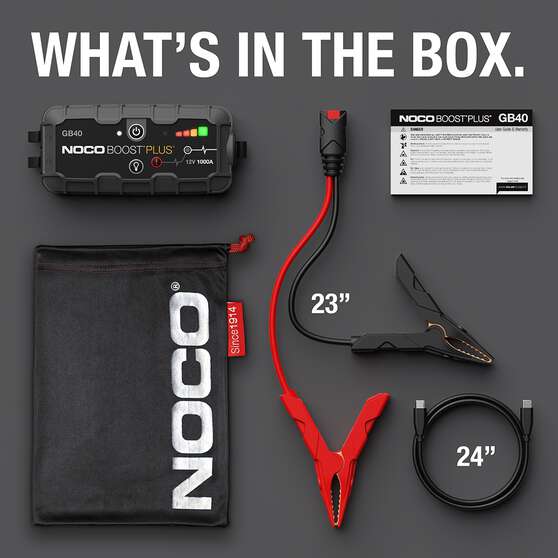 NOCO Boost Plus Lithium Jump Starter 12V 1000 Amp, , scaau_hi-res