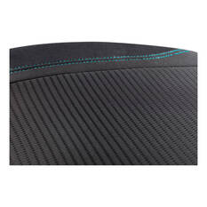 Skechers Air Cooled Memory Foam Lumbar Cushion Black/Aqua, , scaau_hi-res