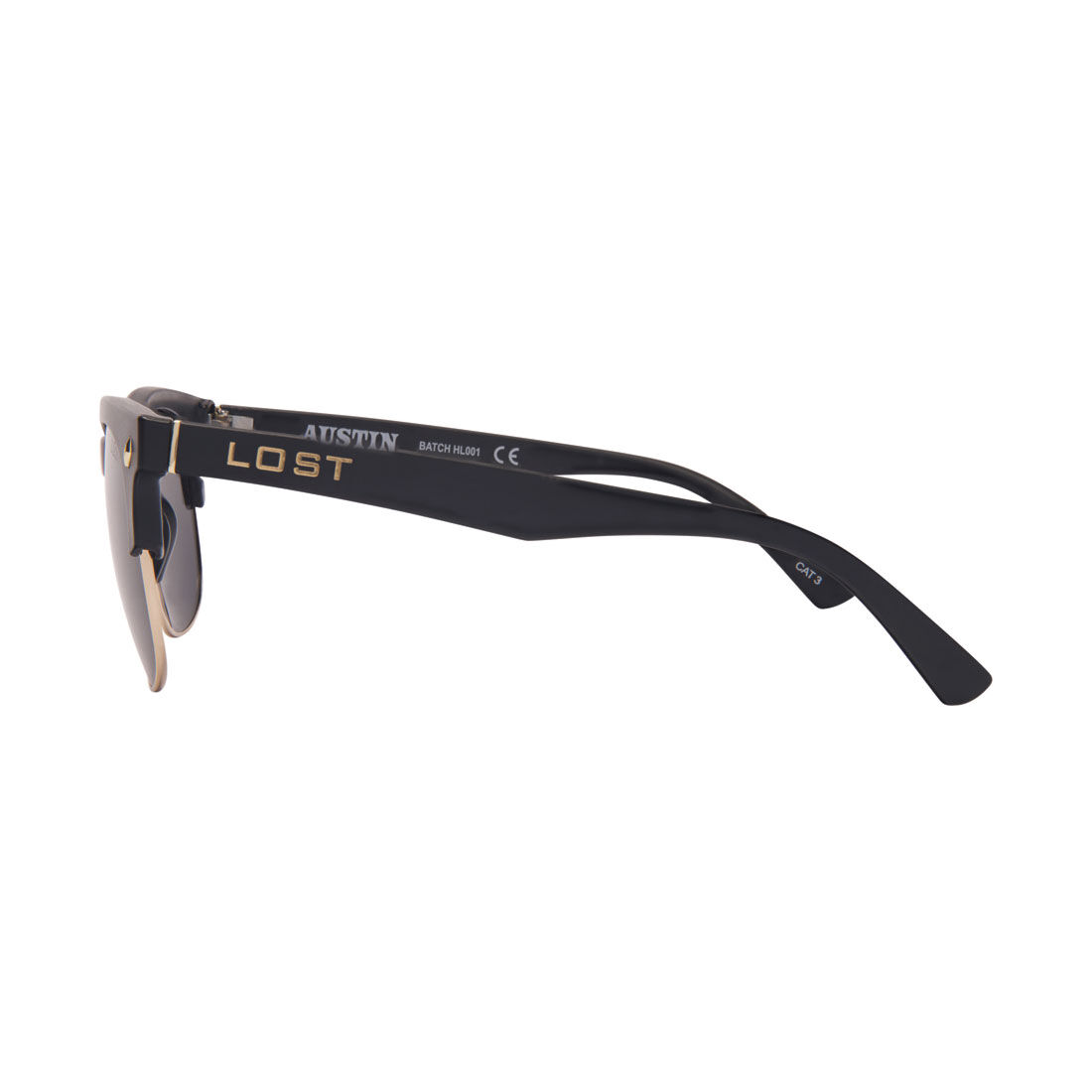LOST Sunglasses Austin Polarised Matt Black, , scaau_hi-res
