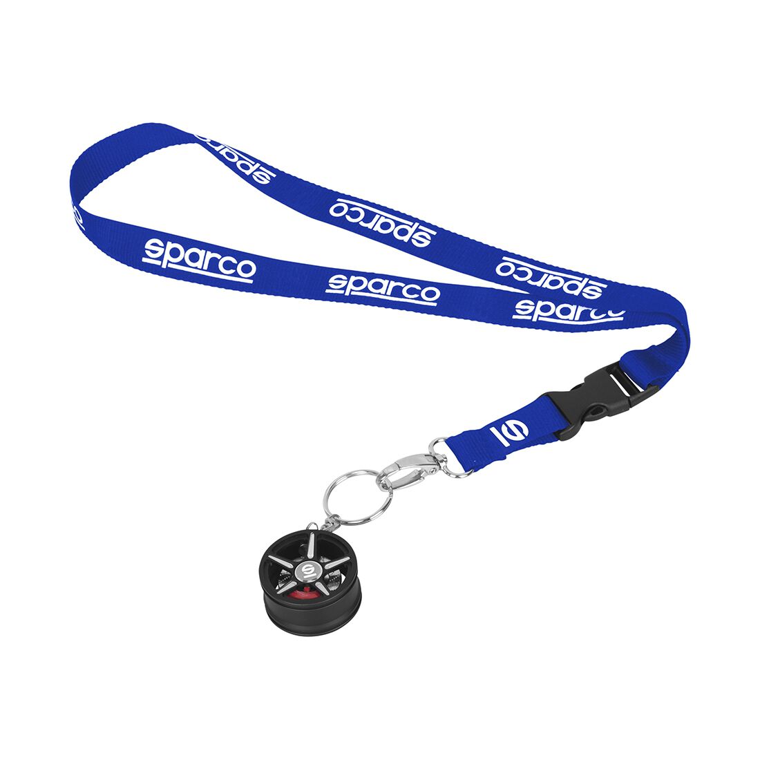 Sparco JDM Lanyard and Wheel Keyring, , scaau_hi-res