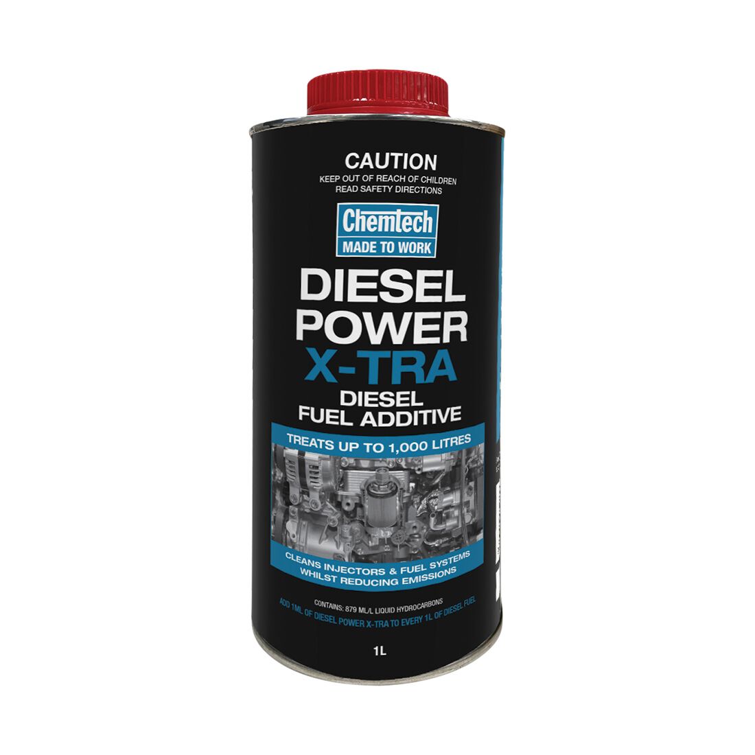 Chemtech Diesel Power Xtra Fuel Additive - 1 Litre, , scaau_hi-res