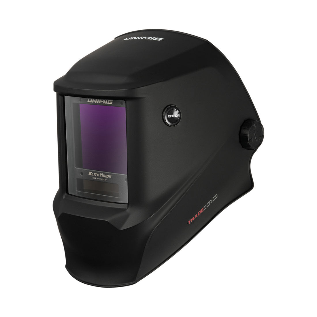 Unimig Trade Series Helmet - Black - U21020, , scaau_hi-res