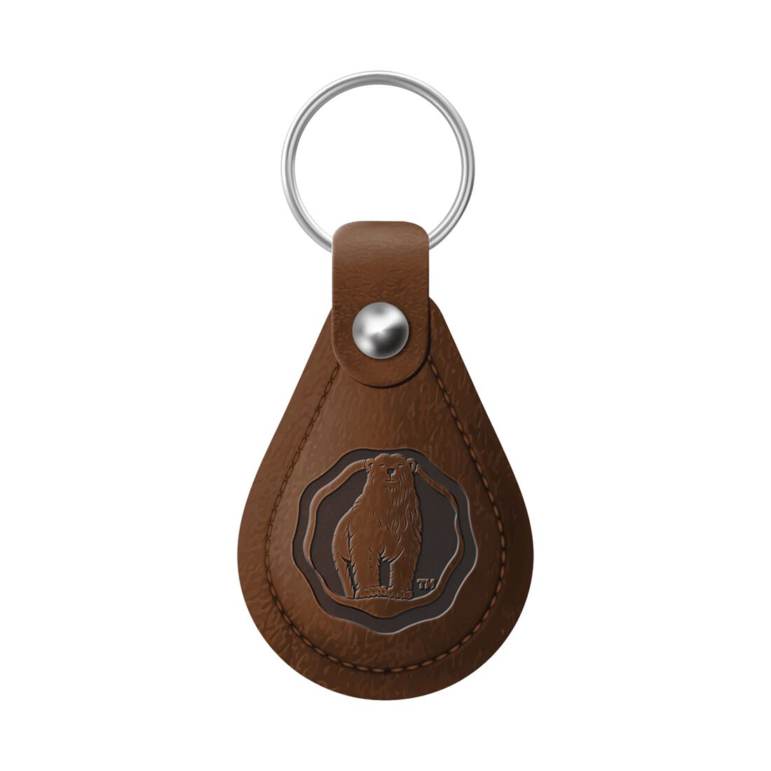 Bundaberg Rum PU Leather Keyring, , scaau_hi-res