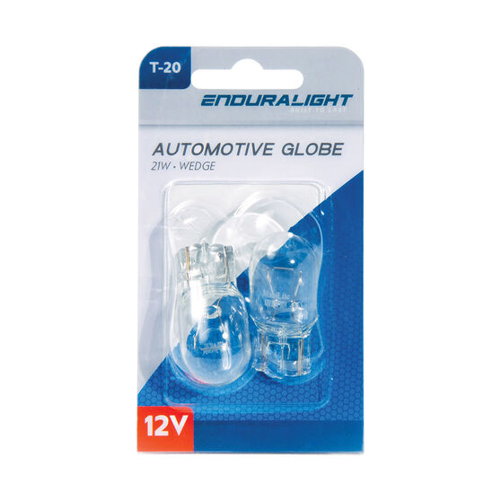 ENDURALIGHT Automotive Globes Wedge 12V, 21W, T20 Supercheap Auto