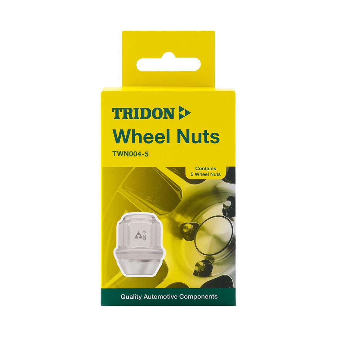 Tridon Wheel Nuts M12x1.5. Tapered Seat. 19mm Hex. Chrome Finish, , scaau_hi-res