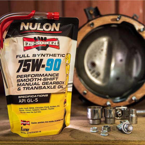 NULON EZY-SQUEEZE Performance Smooth Shift Manual Gearbox & Transaxle Oil - 75W-90, 1 Litre, , scaau_hi-res