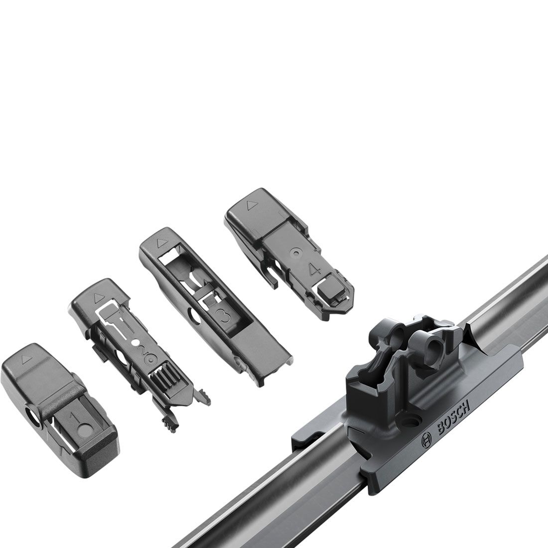 Bosch Aerotwin Wiper Blade 550mm (22") Single - AP550U, , scaau_hi-res