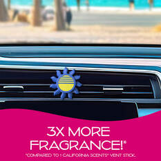 California Scents Novelty Sun Spinner Car Air Freshener Vent Clip, New Scent, , scaau_hi-res